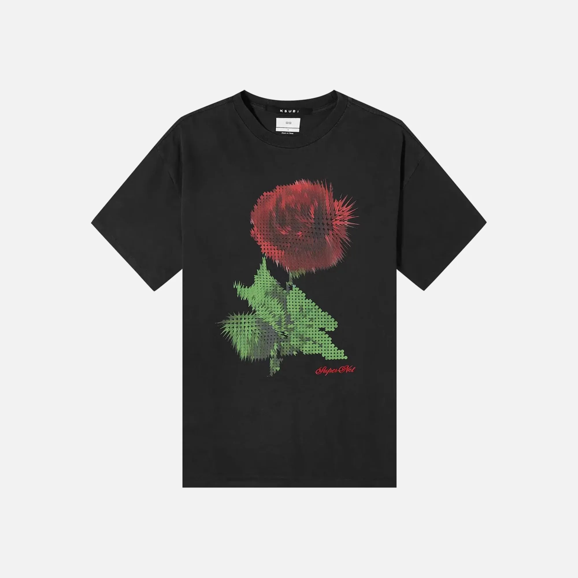 Ksubi Pixel Kash Tee - Jet Black sold by Kith