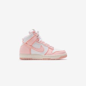 Nike Wmns Dunk High 1985 - Arctic Orange / White / Sail sold by Kith