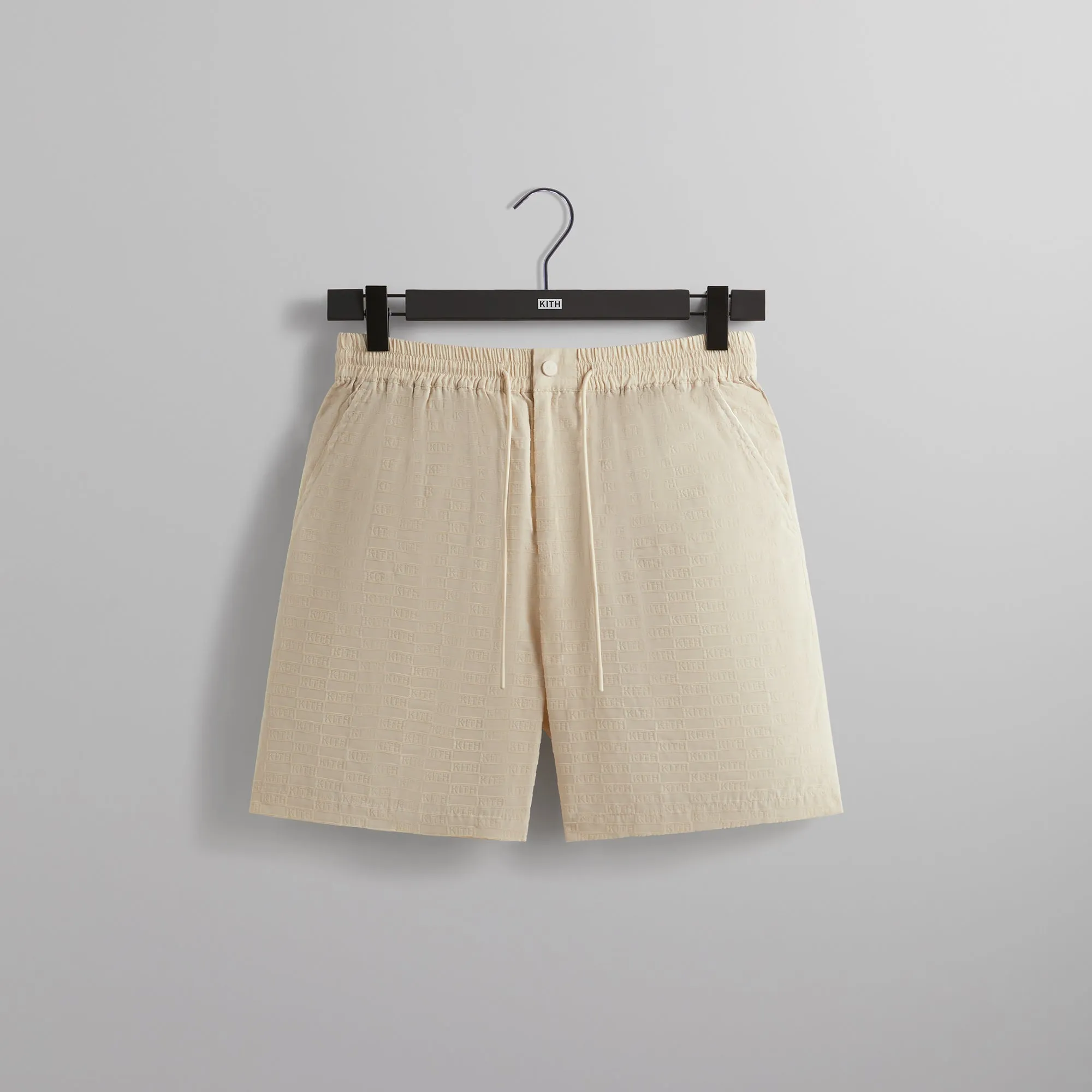 Kith Flocked Monogram Mason Short - Veil sold by Kith
