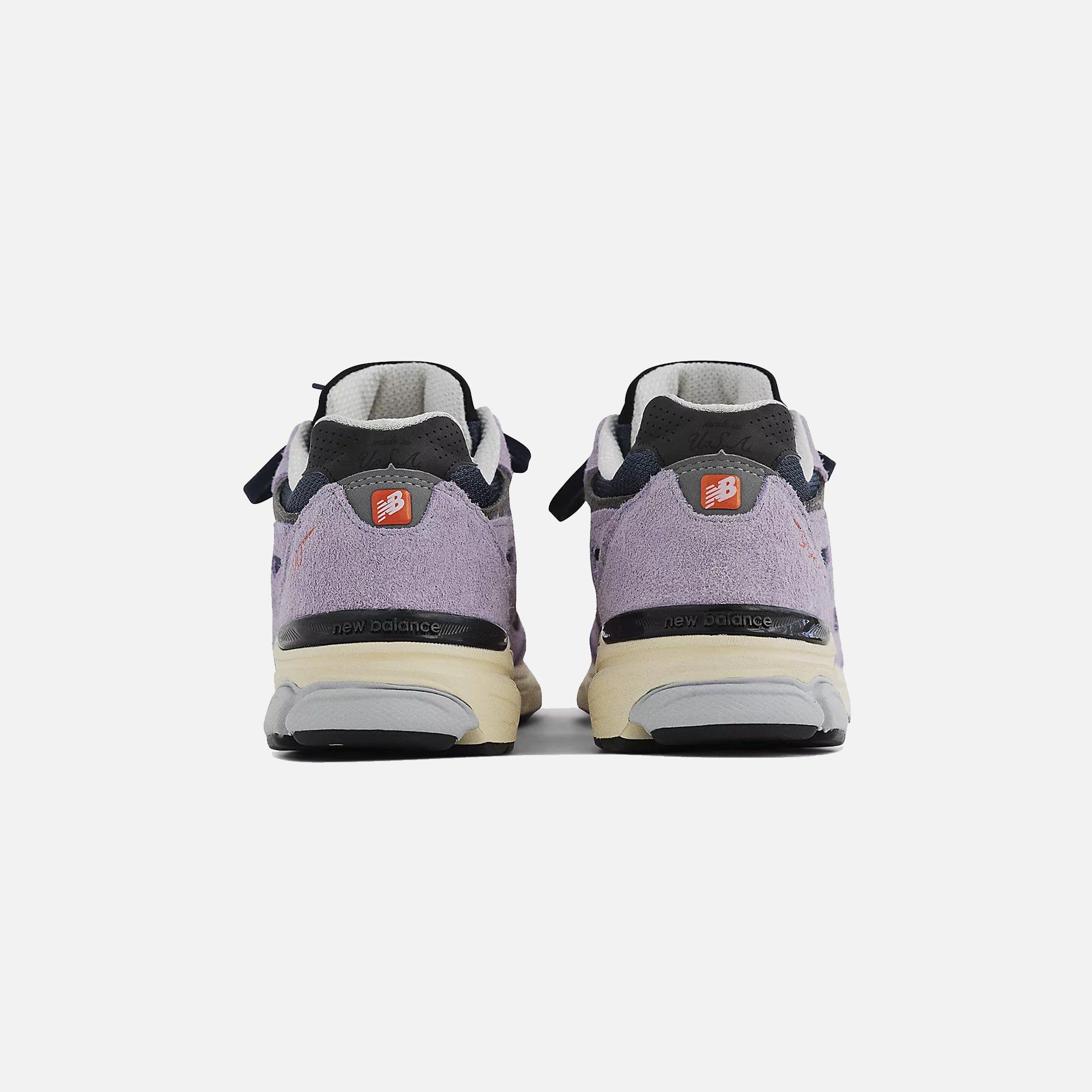 New Balance Made in USA 990 v3 - Lilac / Grey / Red sold by Kith product image thumbnail 3