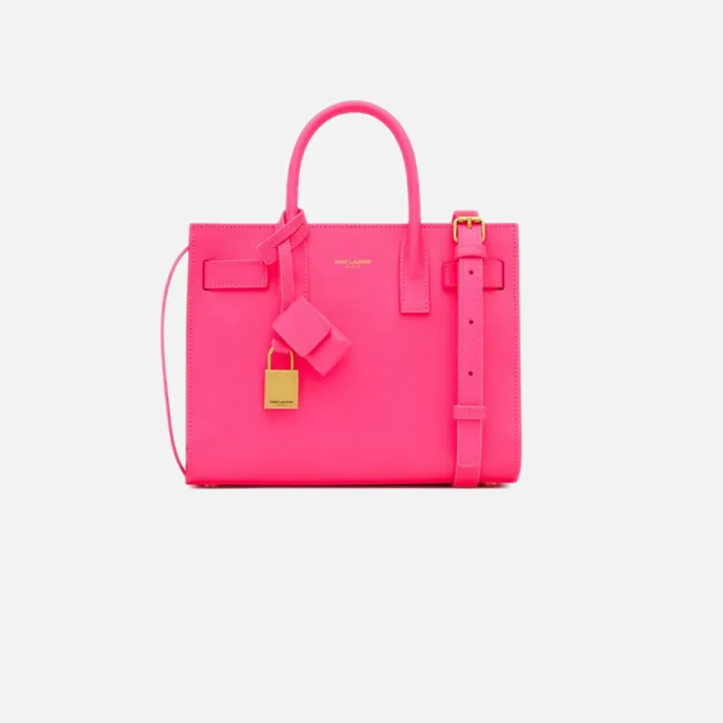 Saint Laurent SDJ Nano Bag - Pink Glow sold by Kith
