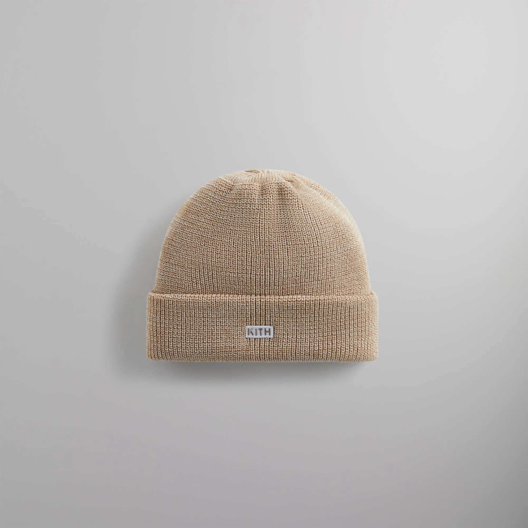 Kith Classic Beanie - Heather Oatmeal sold by Kith