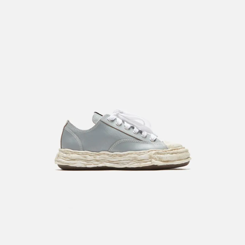 Mihara Yasuhiro Peterson Low 23 Cracking Leather - Gray sold by Kith