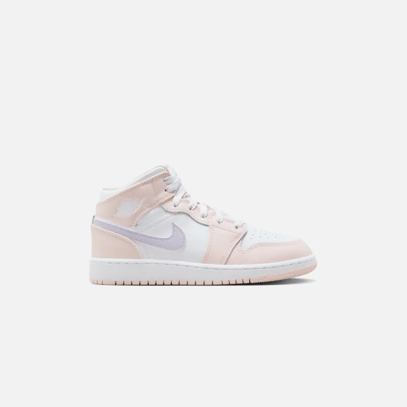 Jordan GS Air Jordan 1 - Pink Wash / White / Violet Frost sold by Kith