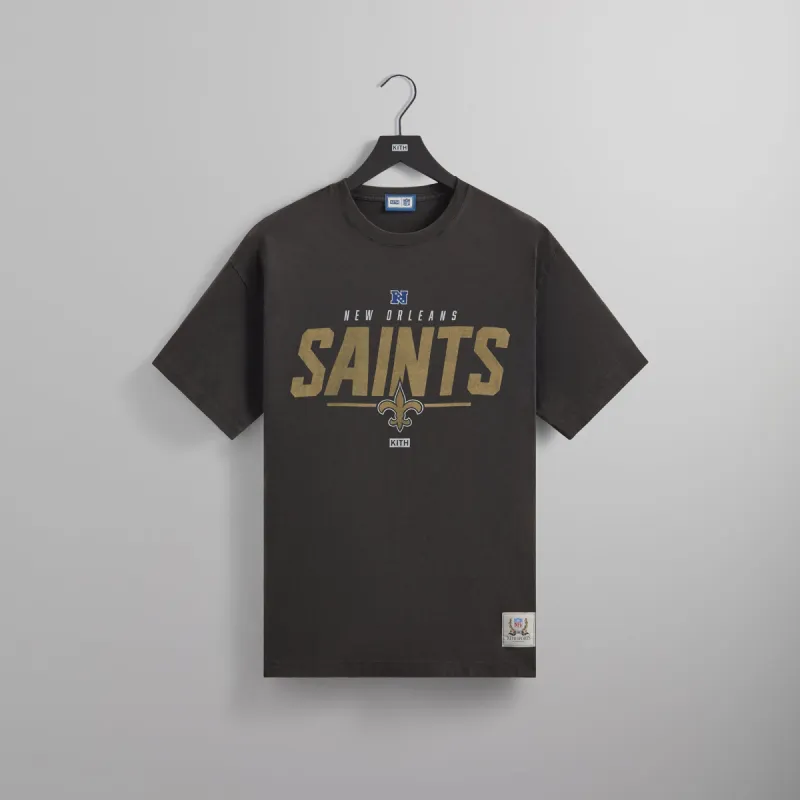 Kith for the NFL: Saints Vintage Tee - Black sold by Kith