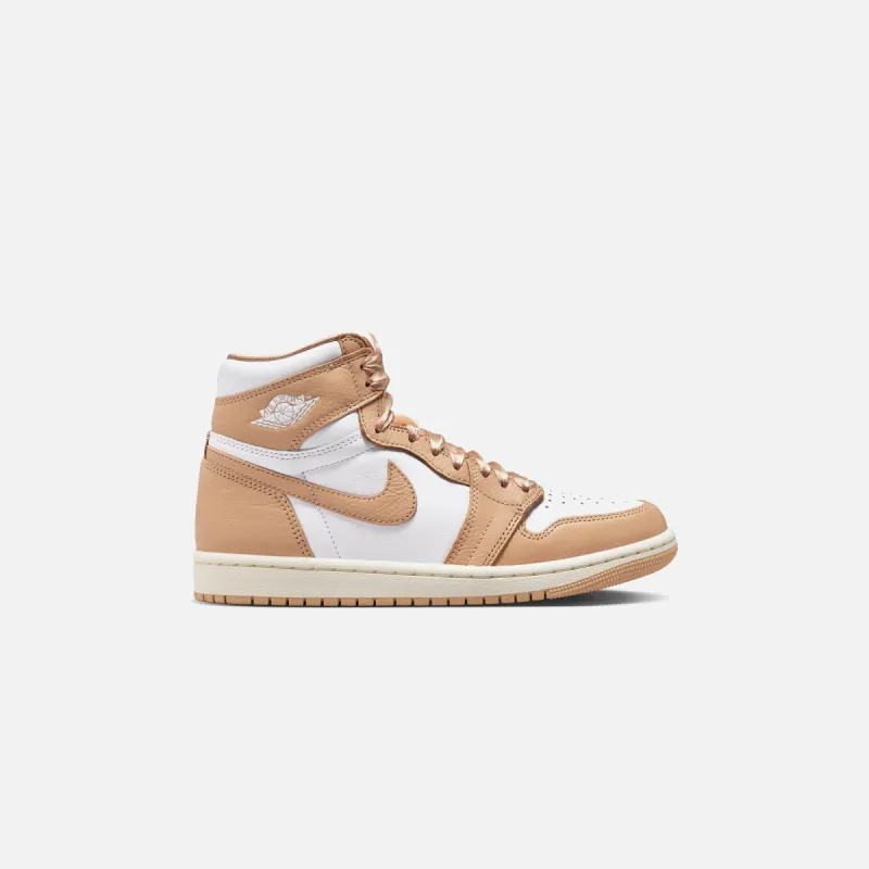 Nike WMNS Air Jordan 1 Retro High OG - Praline / White Sail sold by Kith