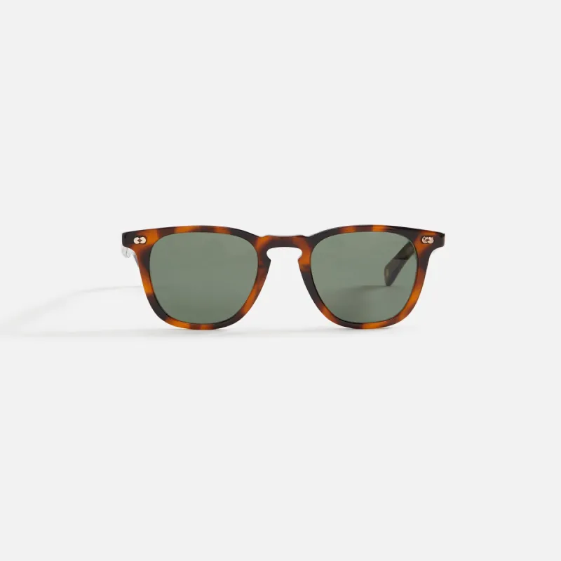 Garrett Leight Brooks x Sun - Spotted Brown / Shell Pure G15 sold by Kith