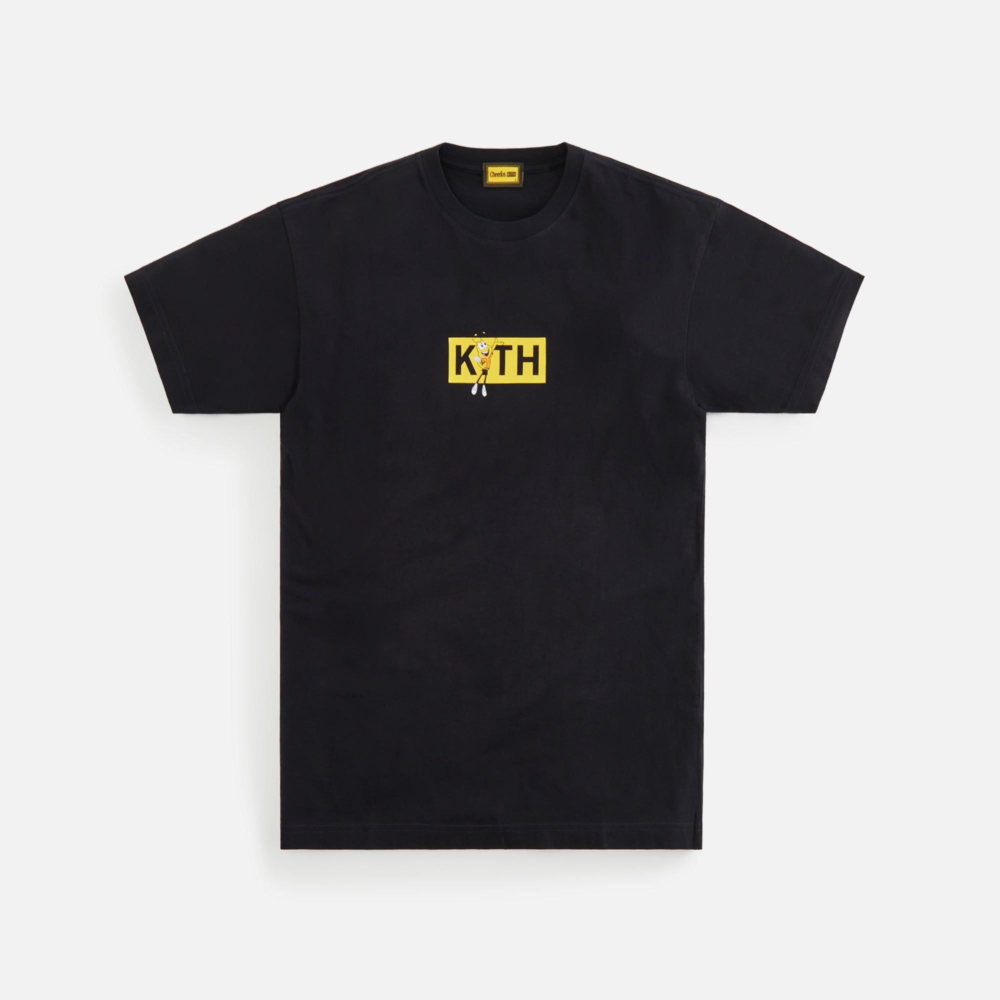 Kith Treats for Cheerios Buzz Bee Classic Logo Tee - Black sold by Kith