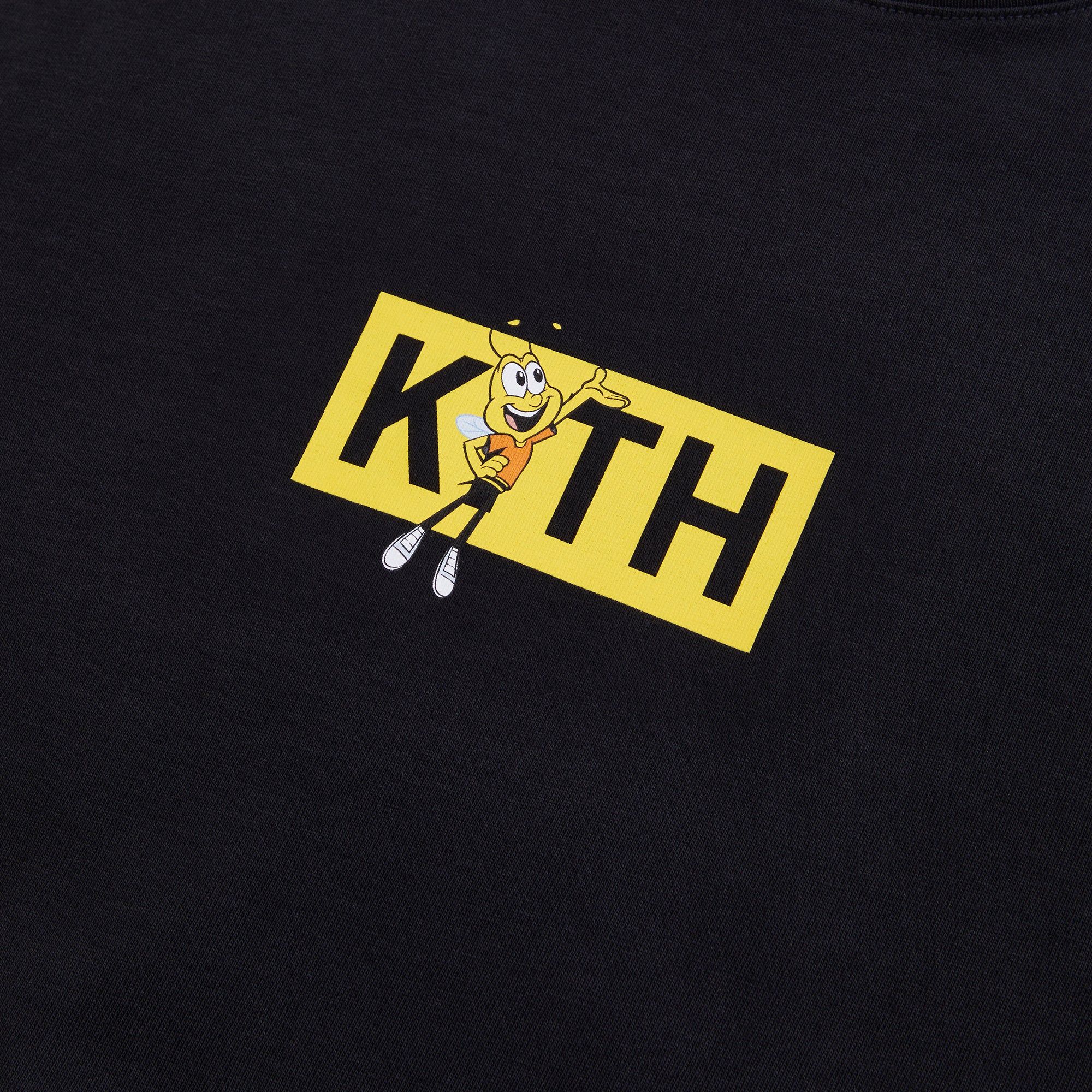 Kith Treats for Cheerios Buzz Bee Classic Logo Tee - Black sold by Kith product image thumbnail 3