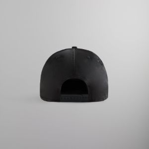 Kith & New Era for the New York Yankees Satin 9FIFTY A-Frame Snapback - Black PH sold by Kith