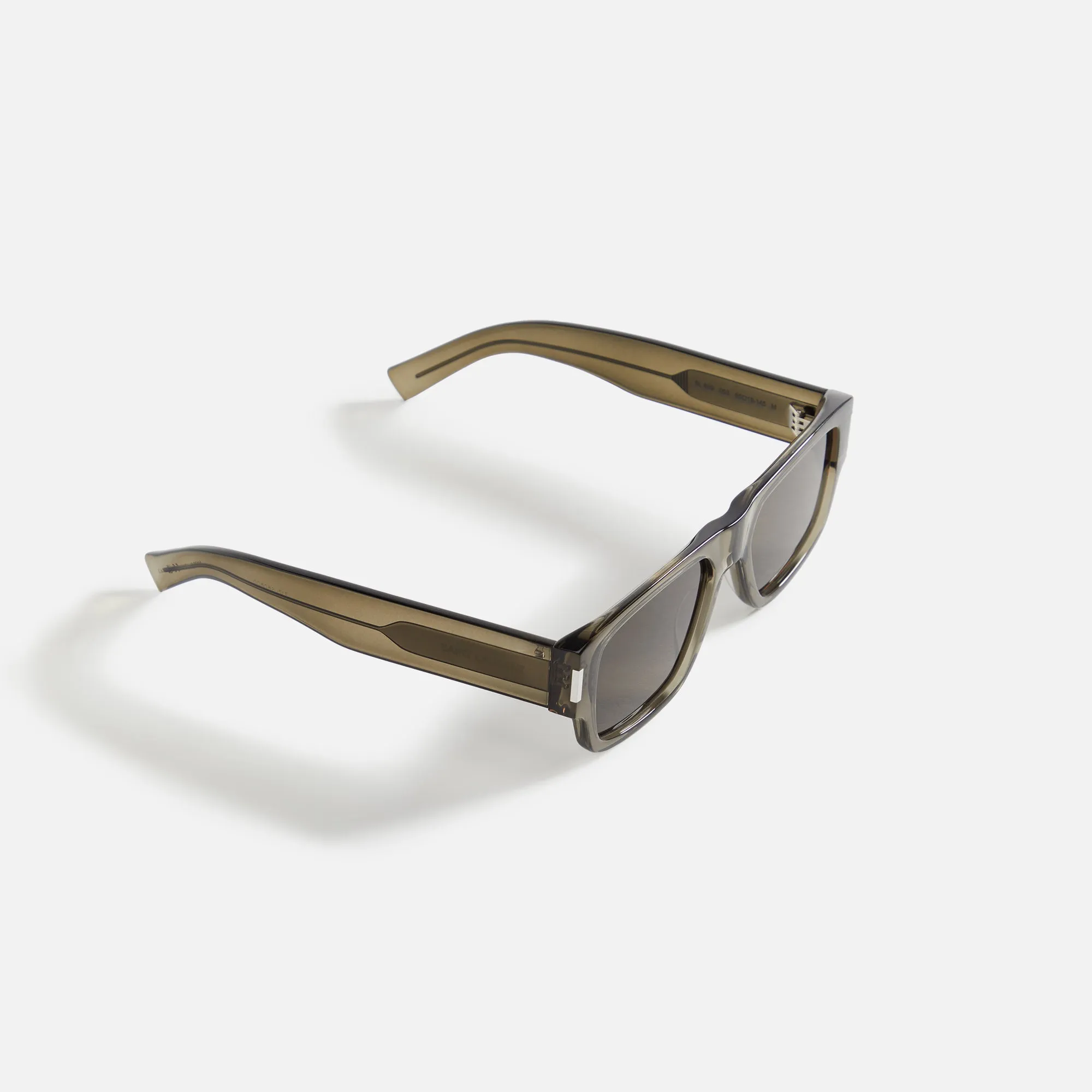 Saint Laurent Recycled Acetate 55 Sunglass - Brown sold by Kith product image thumbnail 2