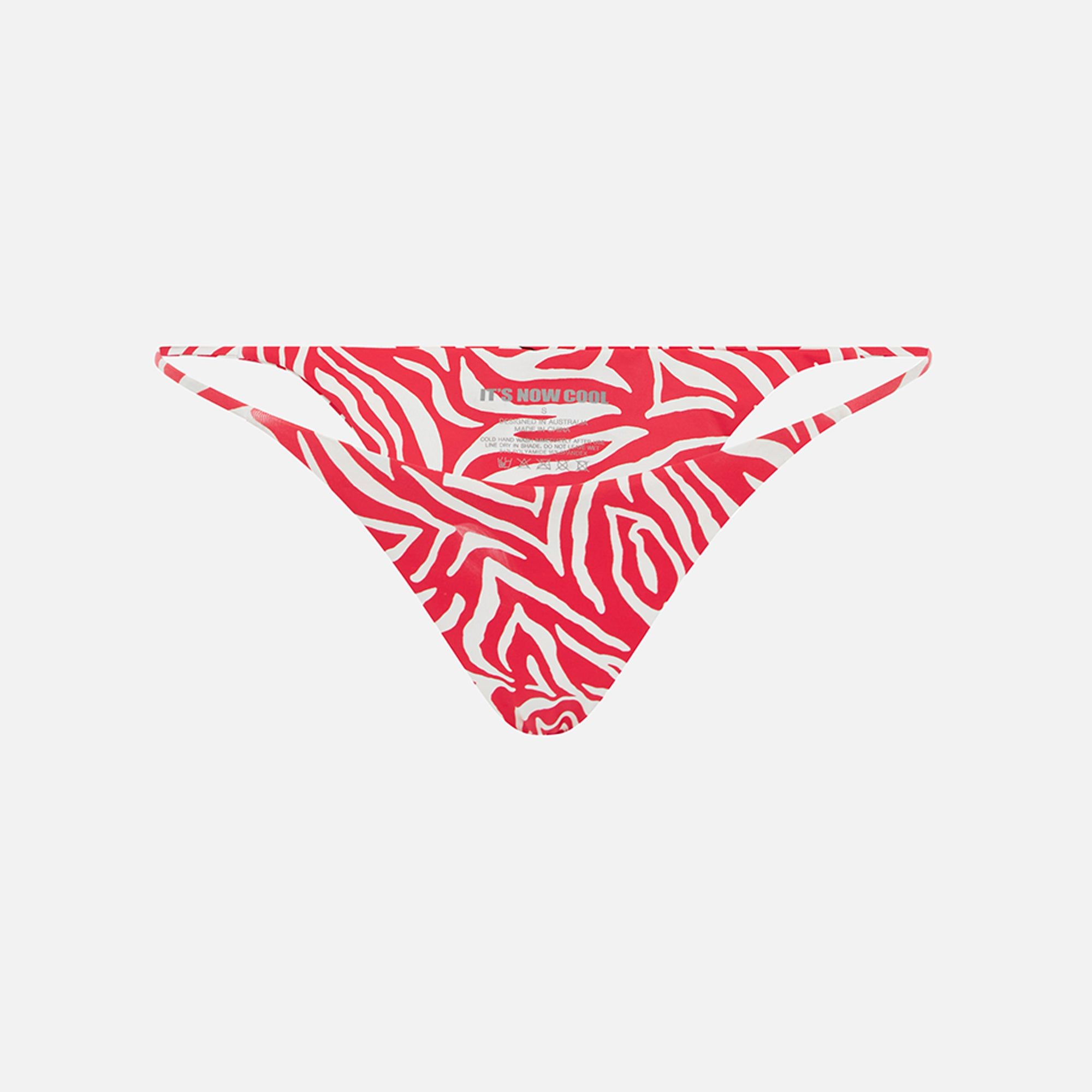 It's Now Cool String Bikini Bottom - Fuego sold by Kith