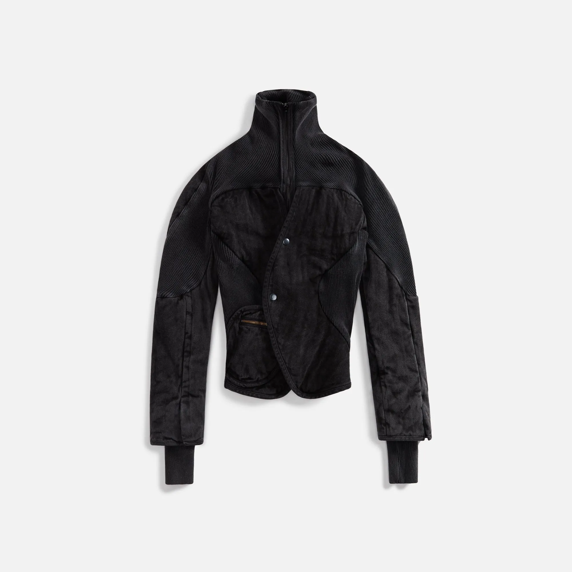 Ottolinger Quilted Silhouette Jacket - Black Wash sold by Kith