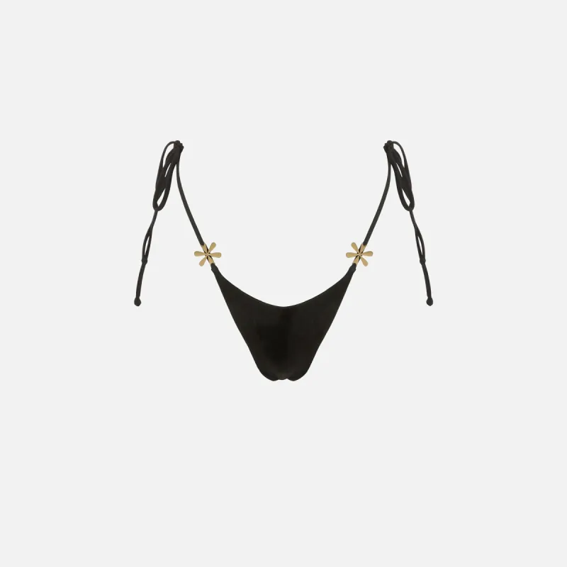 Asta Resort Juliana Bikini Bottom - Black sold by Kith