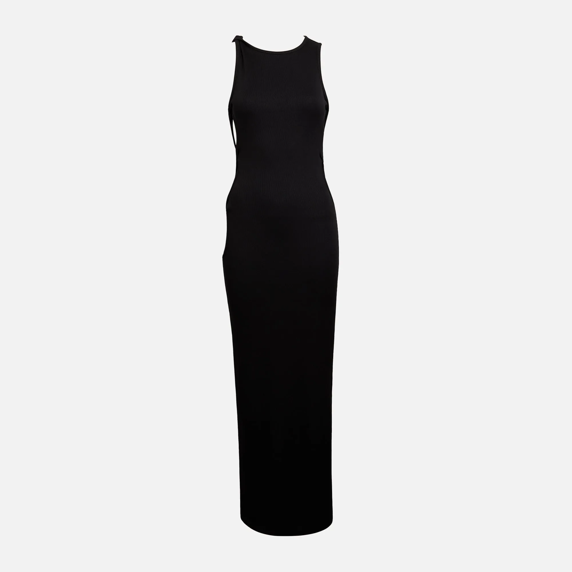 Christopher Esber Oblix Twist Halter Dress - Black sold by Kith