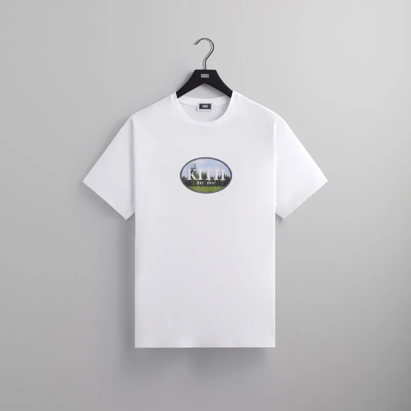 Kith Mountain Scene Tee - White sold by Kith