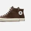 Converse Chuck 70 Vintage Canvas High - Dark Root / Egret / Black sold by Kith