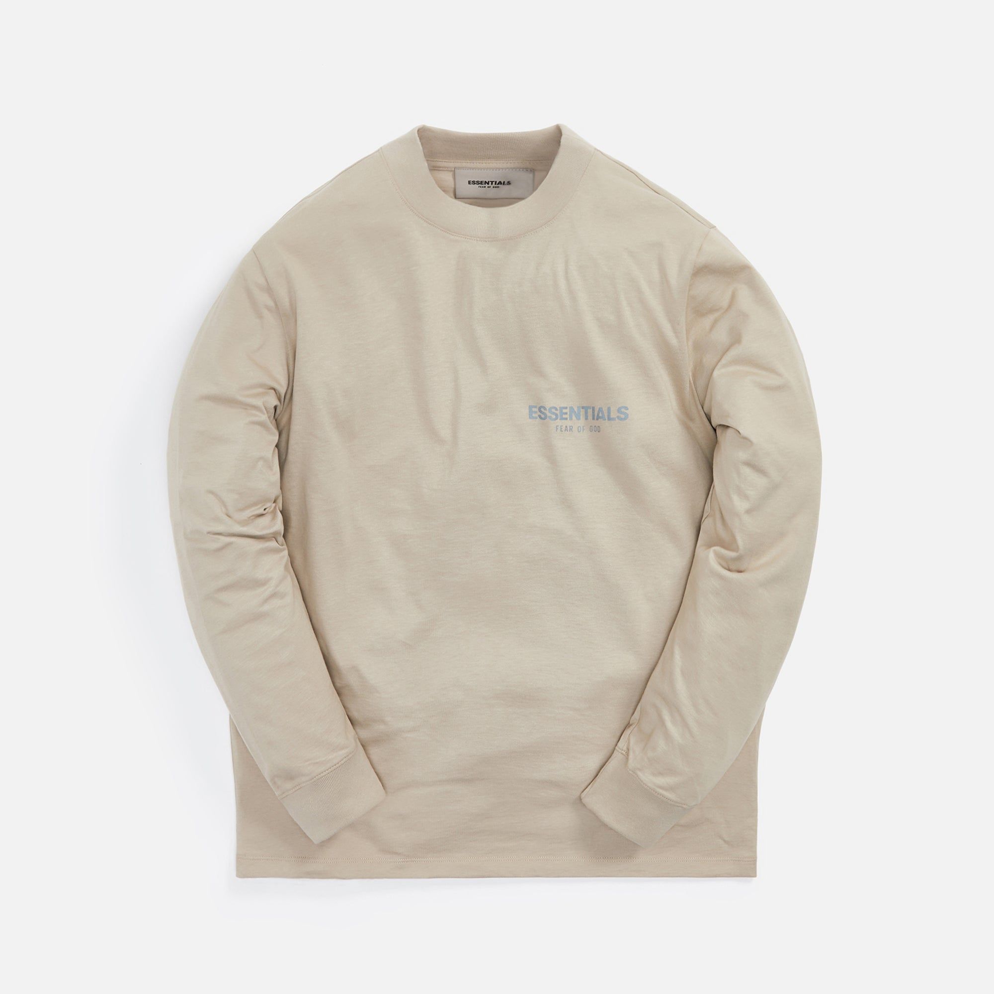 Essentials Long Sleeve Tee - String sold by Kith