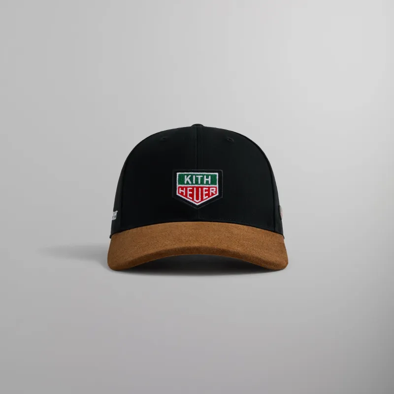 TAG Heuer Formula 1 | Kith Aaron Suede Brim Cap - Black made by Kith