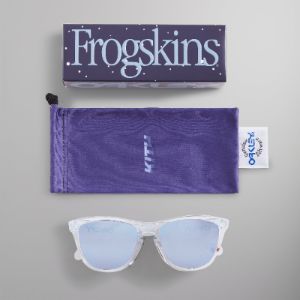 Kith for Oakley Frogskins™ Clear - Prizm™ Deep Water Polarized 