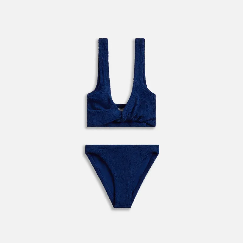 Hunza G Juno Bikini - Navy sold by Kith