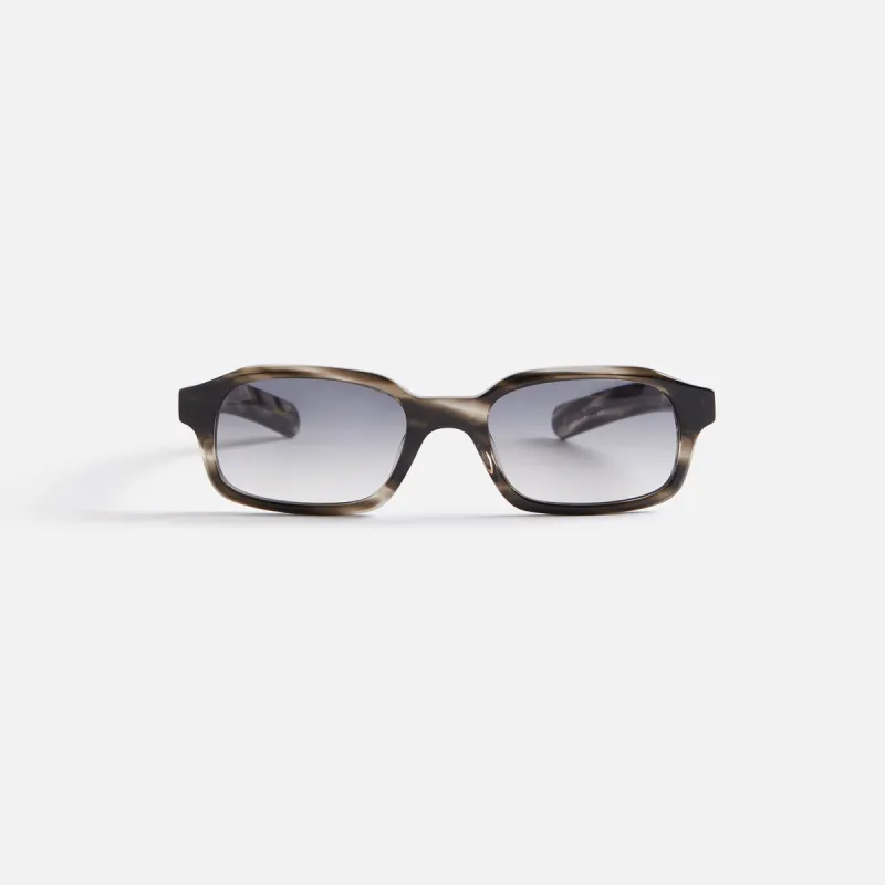 Flatlist Hanky Sunglasses - Grey Havana / Smoke Gradient Lens sold by Kith