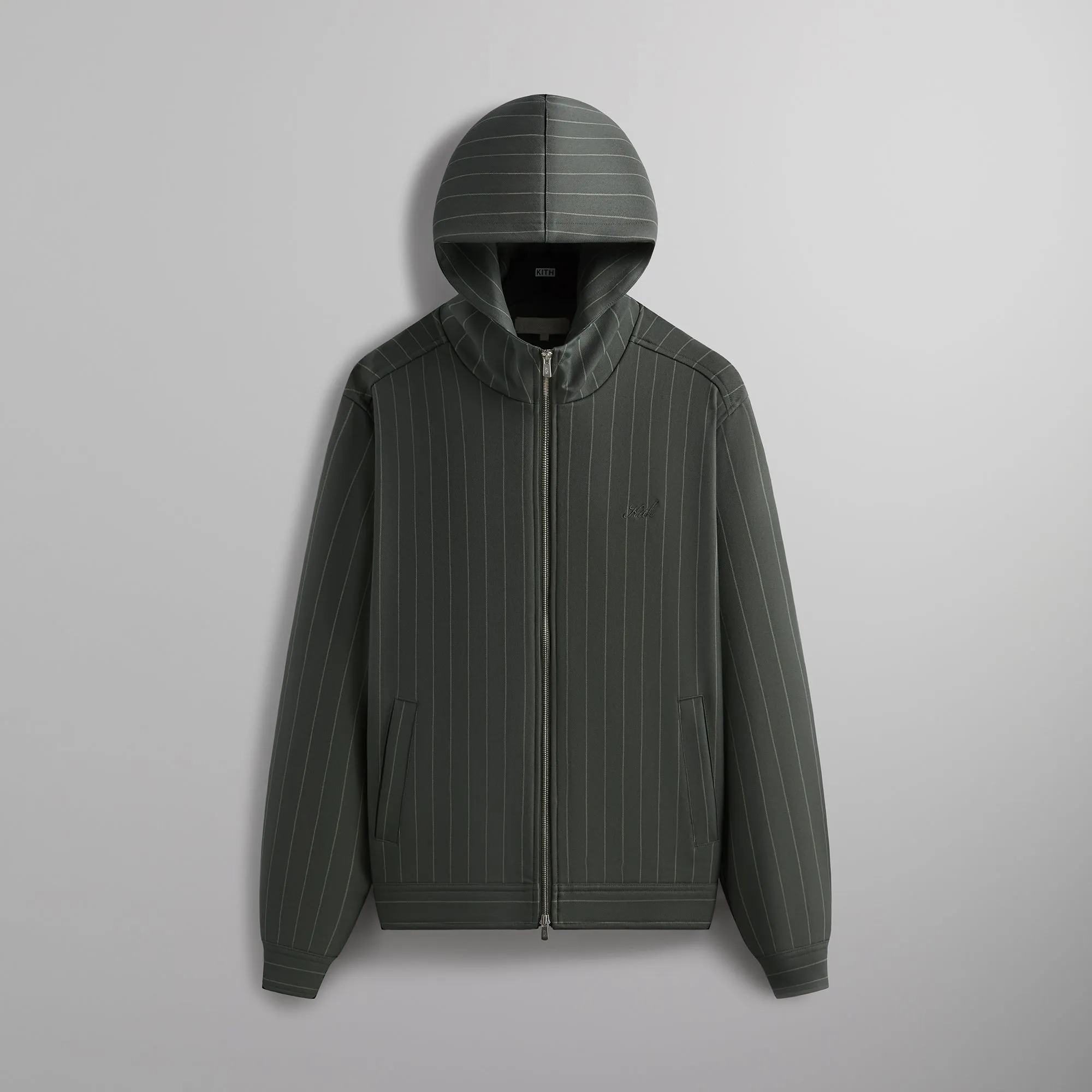 Kith Double Weave Selfridge Zip Up Hoodie - Machine sold by Kith