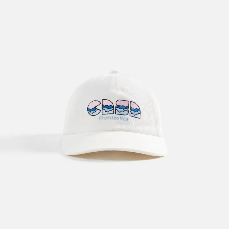 Casablanca Clouds Embroidered Cap - White sold by Kith