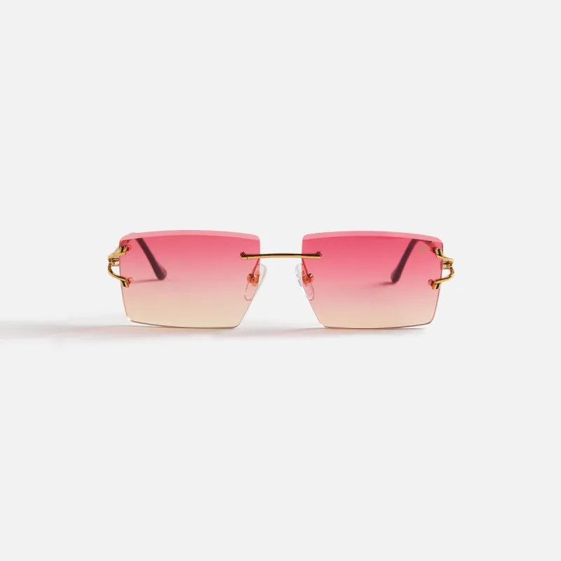 Vintage Frames Icon 24KT Yellow Gold - Lychee Gradient sold by Kith