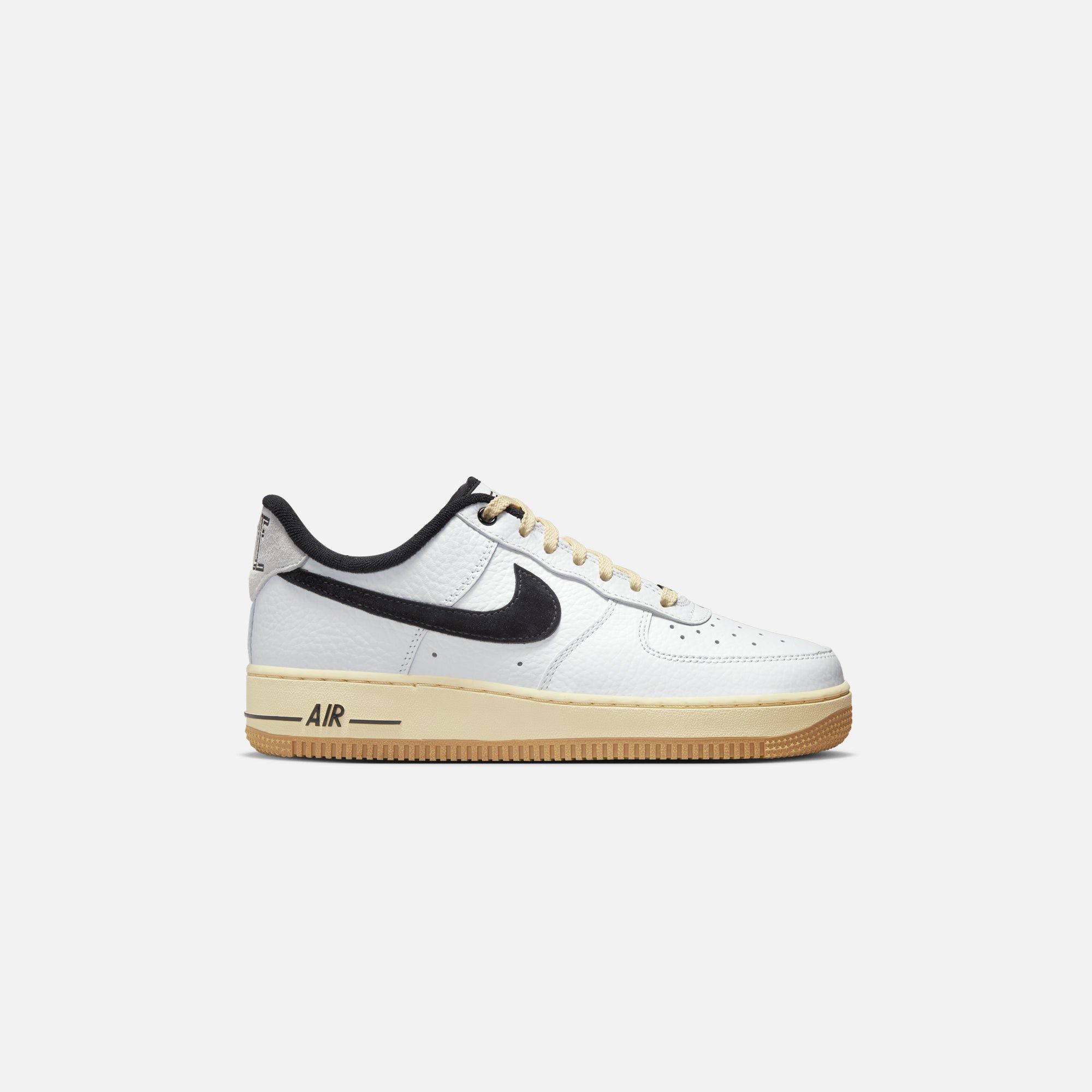 Nike WMNS Air Force 1 ' 07 LX - Summit White / Black / Muslin sold by Kith
