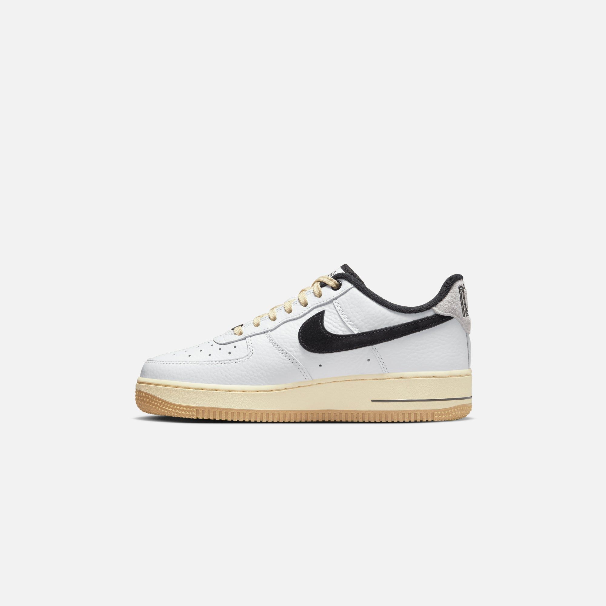 Nike WMNS Air Force 1 ' 07 LX - Summit White / Black / Muslin sold by Kith product image thumbnail 3