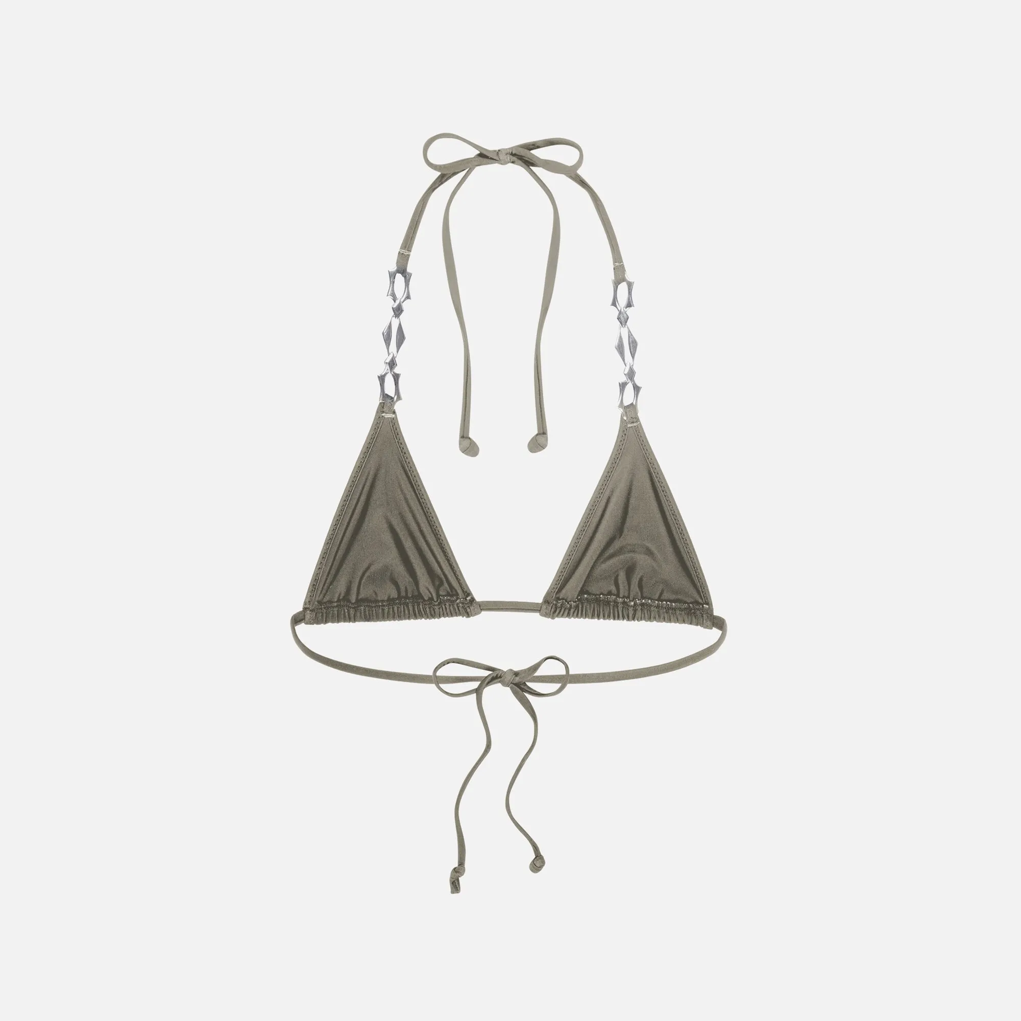 Miaou Nicola Bikini Top - Green sold by Kith product image thumbnail 2