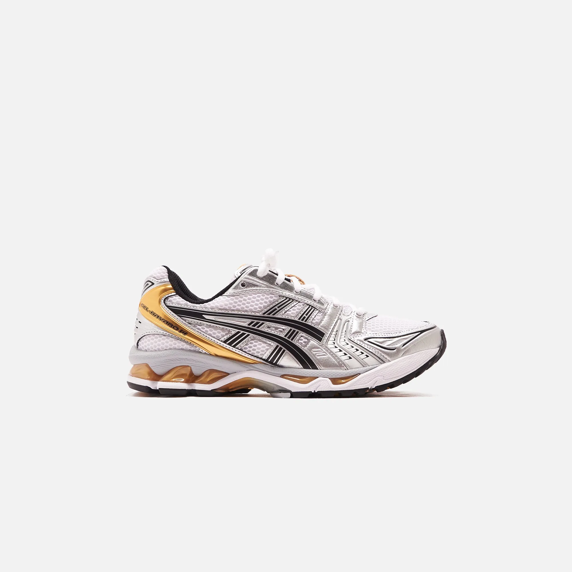 Asics Gel-Kayano 14 - White / Pure Gold sold by Kith
