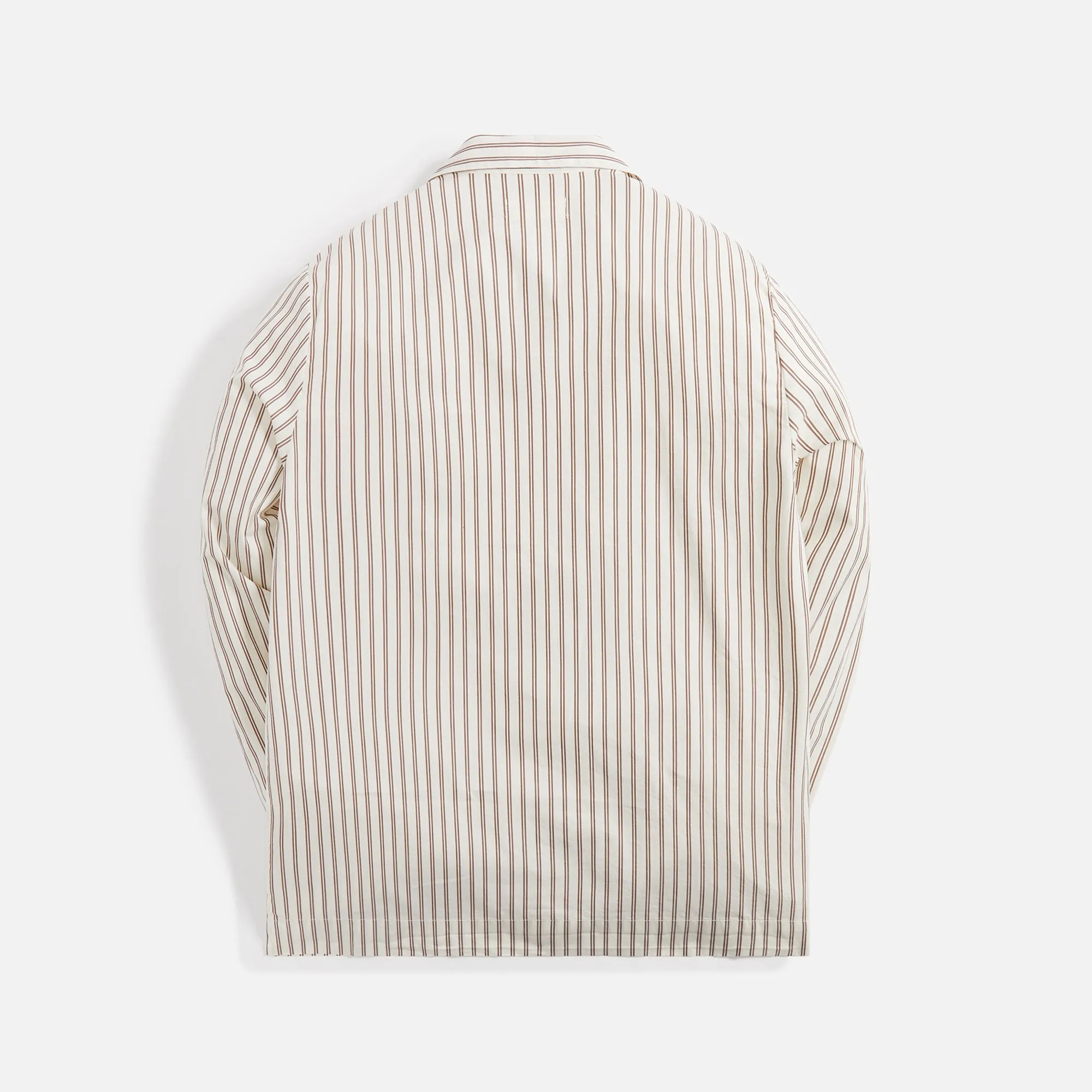 Tekla Poplin Long Sleeve Pajama Shirt - Hopper Stripes sold by Kith product image thumbnail 2