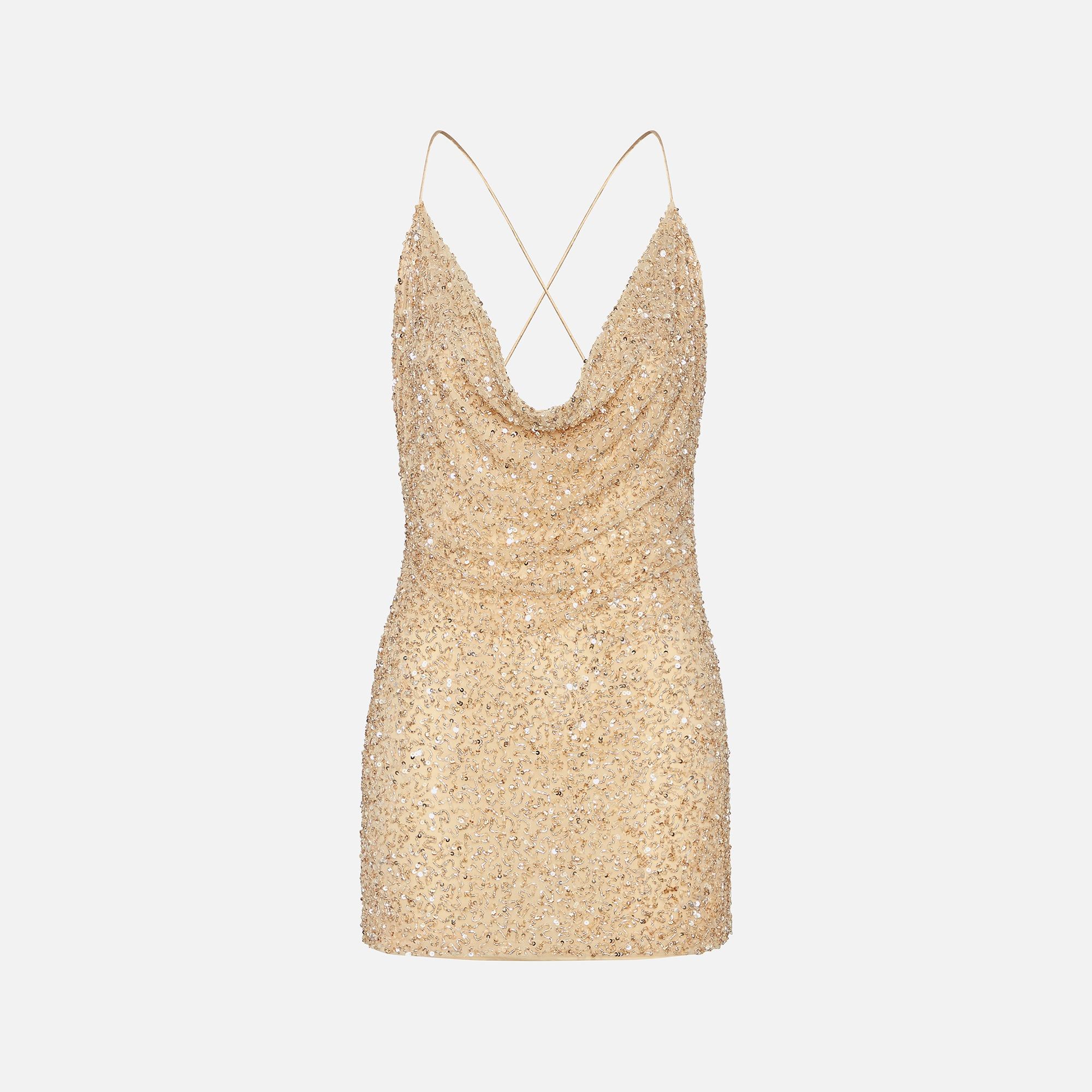 Retrofete Mich Dress - Cream sold by Kith