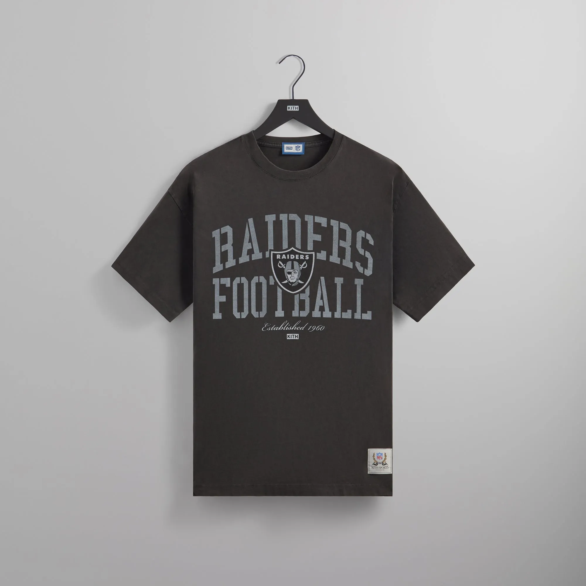 Kith for the NFL: Raiders Vintage Tee - Black sold by Kith