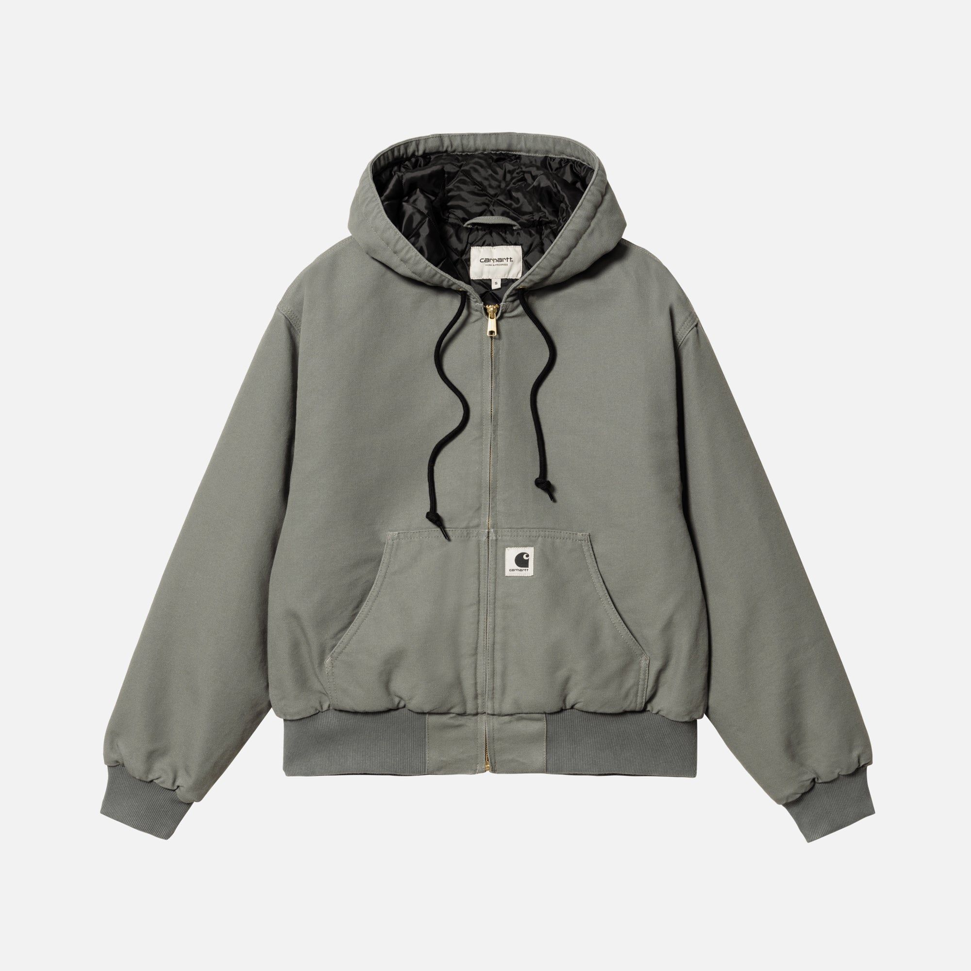 Carhartt WIP WMNS OG Active Jacket - Rinsed Smoke Green sold by Kith