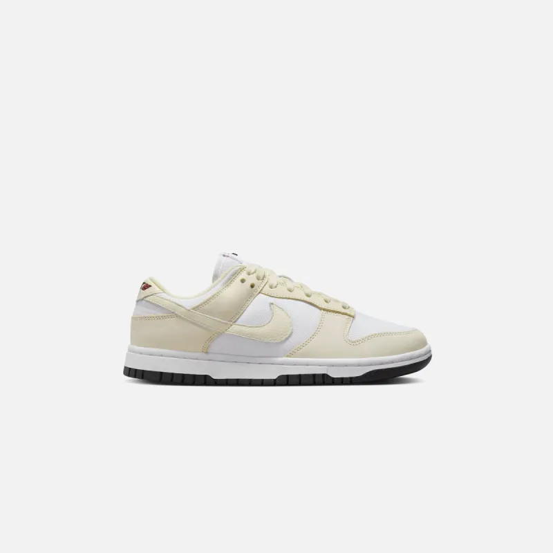 Nike WMNS Dunk Low LX - White / Coconut Milk sold by Kith