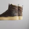Ronnie Fieg for Clarks Originals 8th St Rushden Boot - Shearling Chocolate sold by Kith