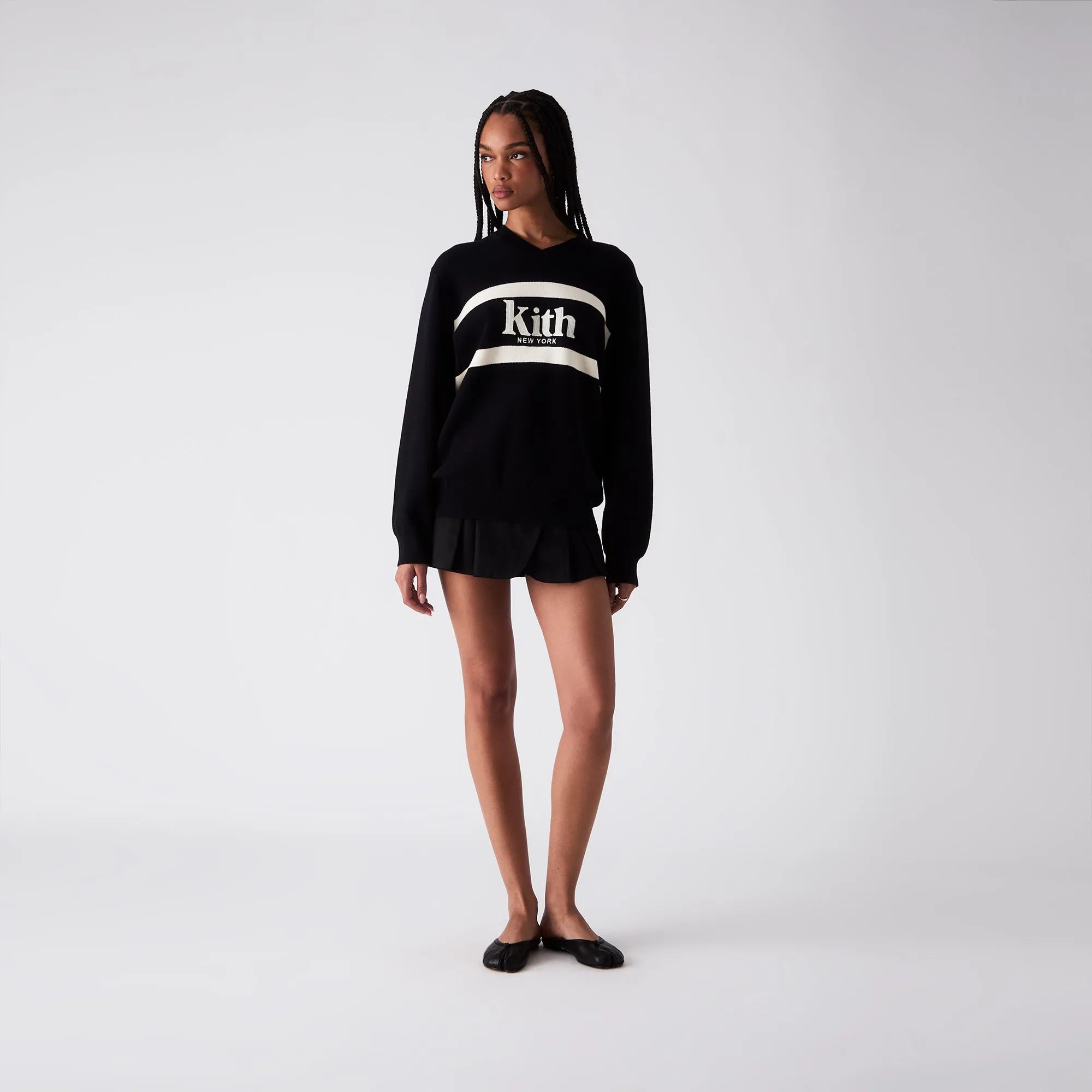 Kith Women Suki Pleated Skort - Black sold by Kith product image thumbnail 2