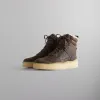 Ronnie Fieg for Clarks Originals 8th St Rushden Boot - Shearling Chocolate sold by Kith