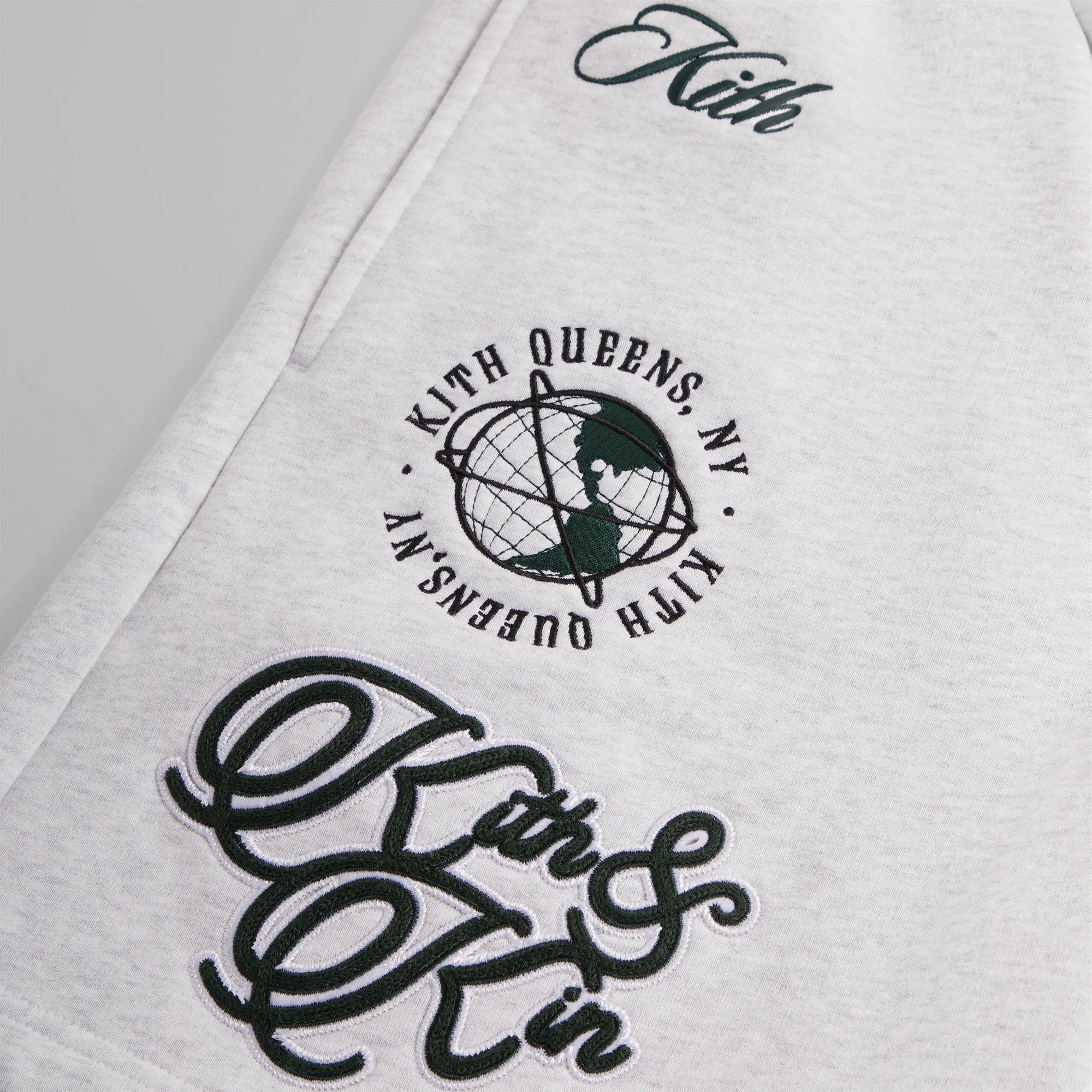 Kith Fleece Curtis Short - Light Heather Grey sold by Kith product image thumbnail 4