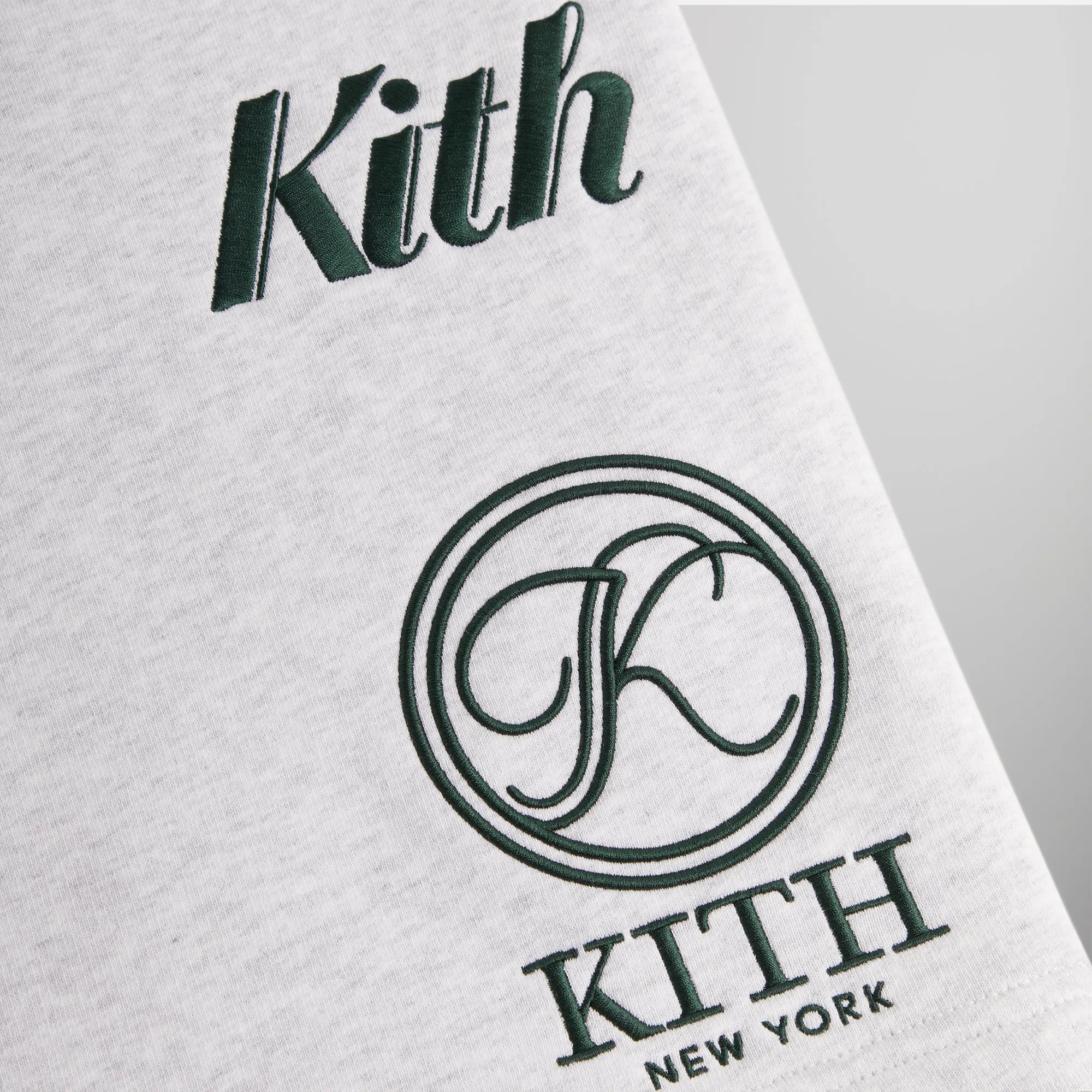 Kith Fleece Curtis Short - Light Heather Grey sold by Kith product image thumbnail 5