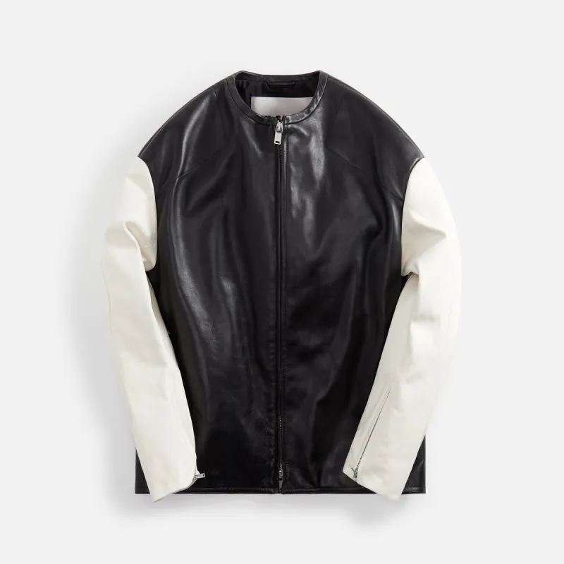Jil Sander Biker Jacket - Black sold by Kith
