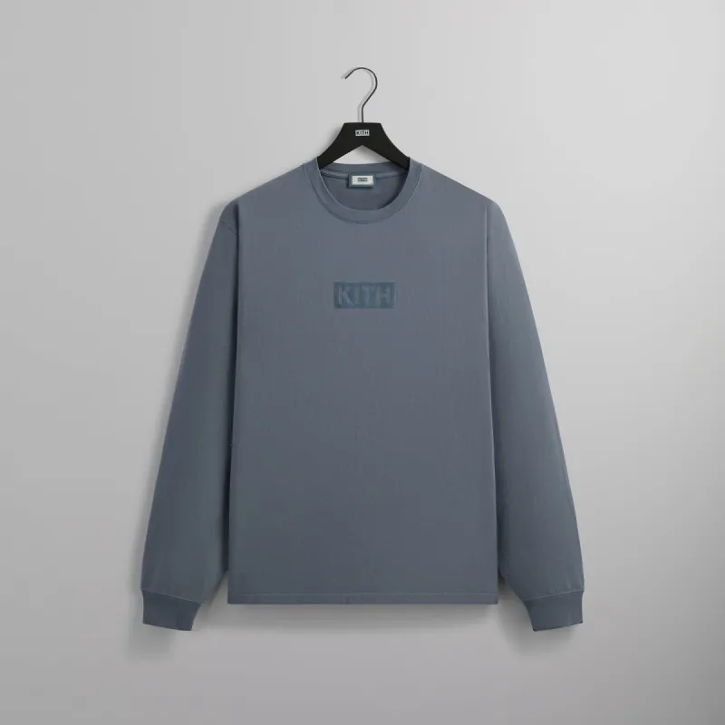 Kith Classic Logo Long Sleeve Tee MADE-TO-ORDER - Elevation sold by Kith