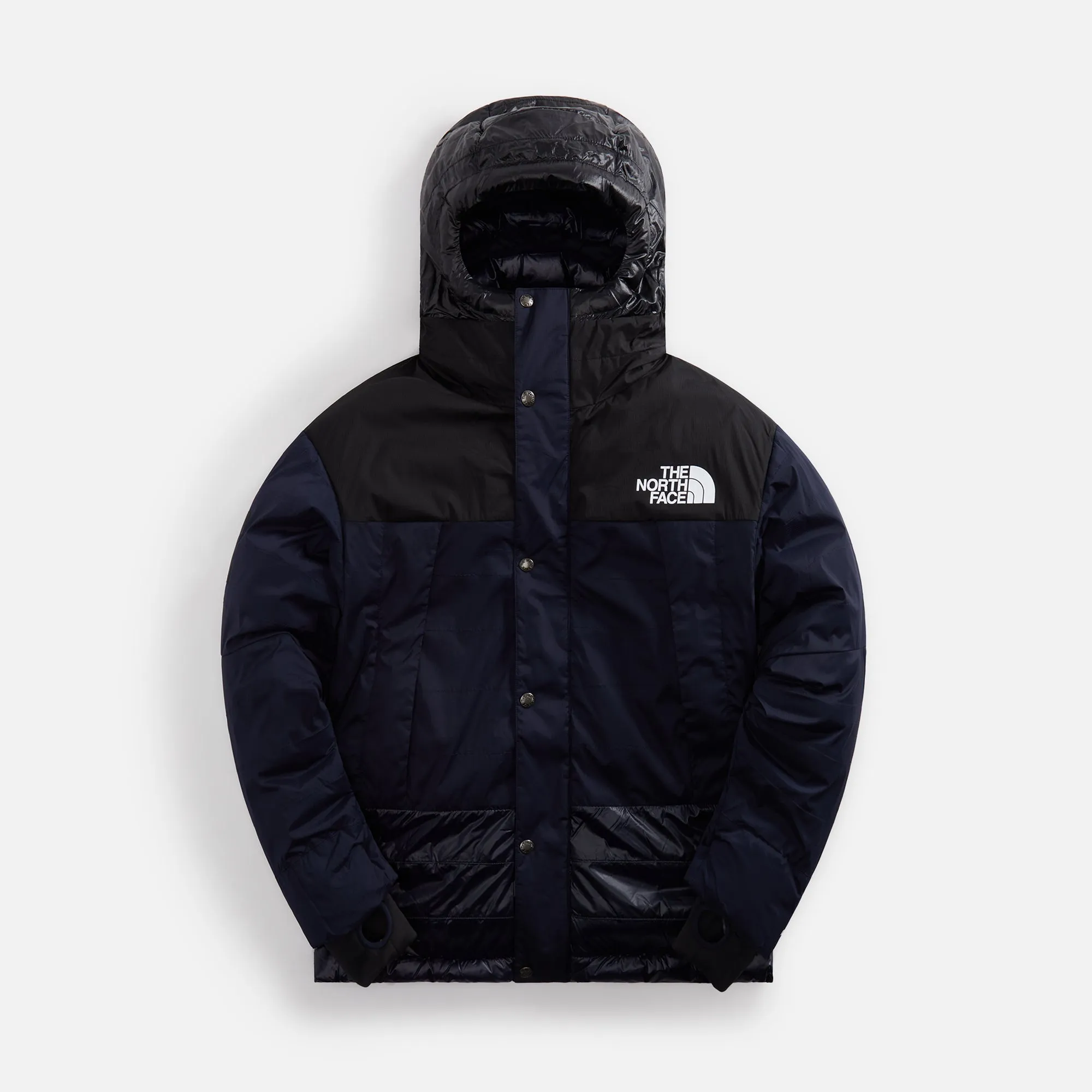 The North Face x Project U 50/50 Mountain Jacket - TNF Black / Aviator Navy sold by Kith