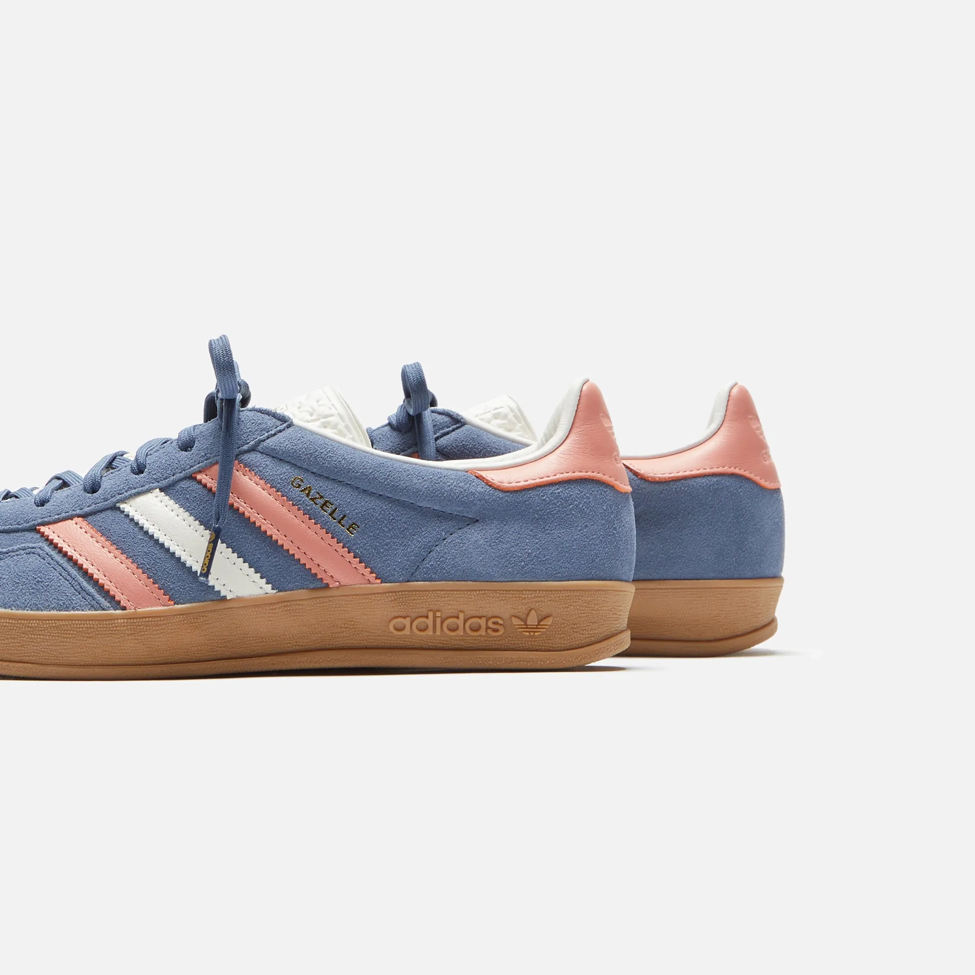 adidas Gazelle Indoor - Blue Blink / Wonder Clay sold by Kith product image thumbnail 3