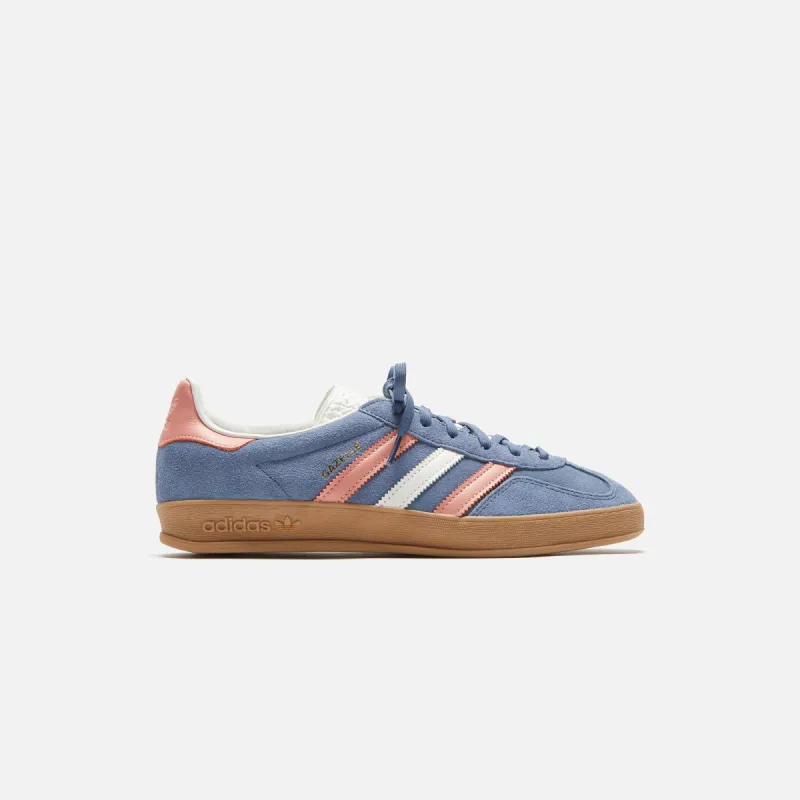 adidas Gazelle Indoor - Blue Blink / Wonder Clay sold by Kith