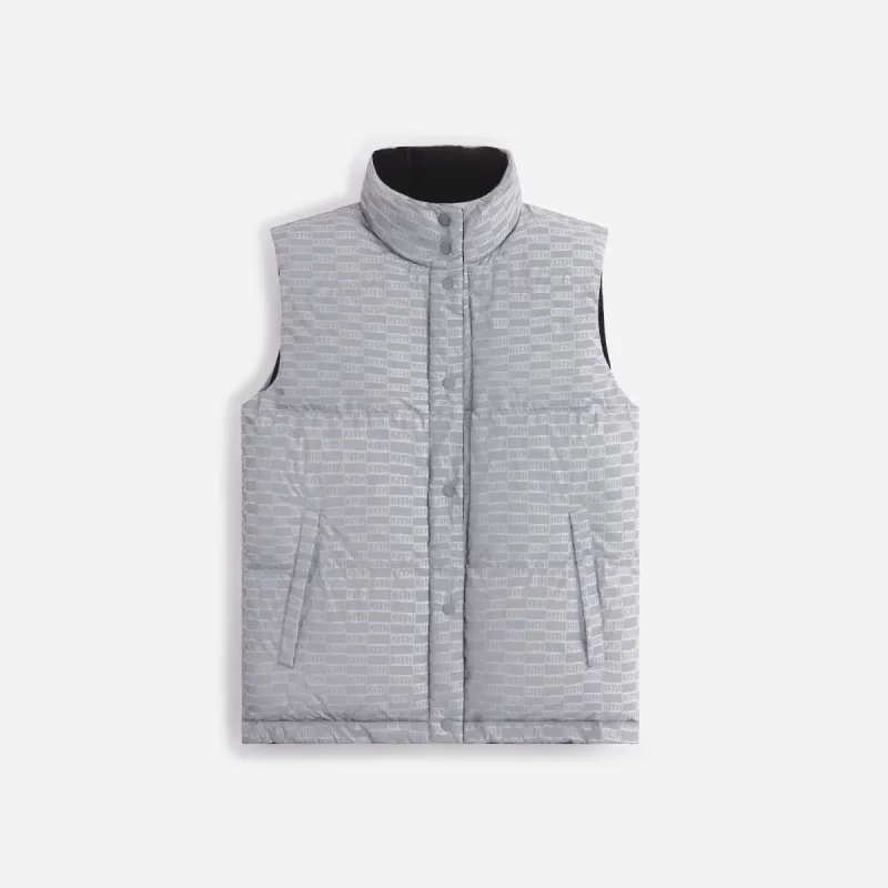 Kith Women Lewis Padded Reversible Reflective Vest - Black made by Kith