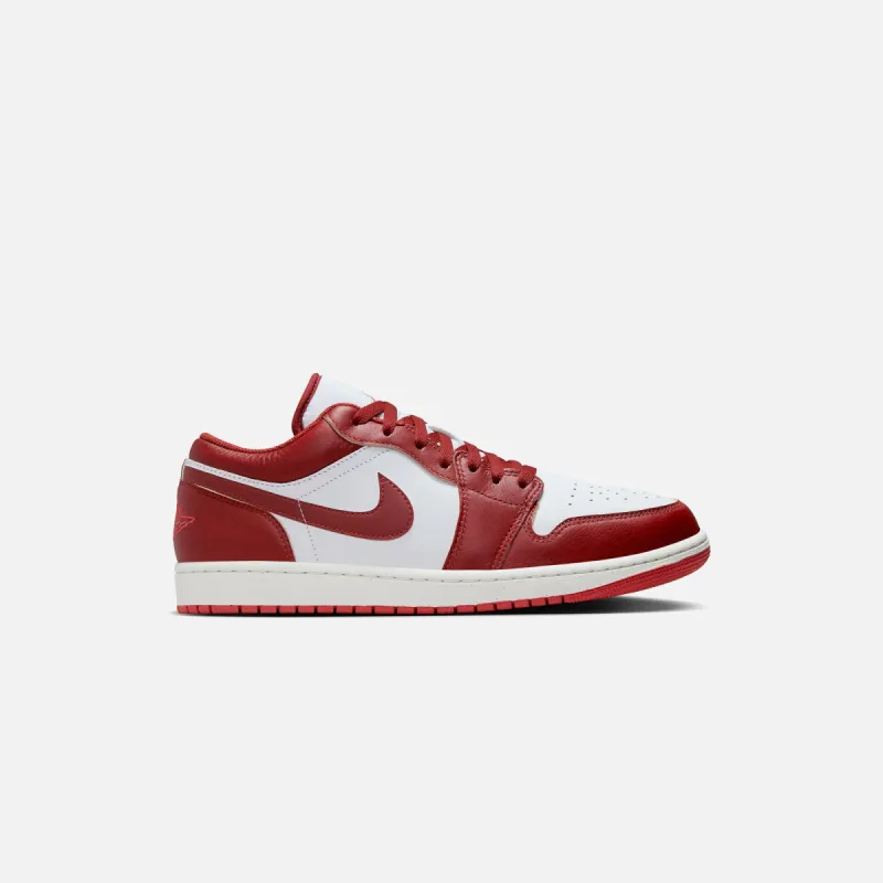 Jordan Air Jordan 1 Low SE - White / Dune / Red / Lobster / Sail sold by Kith